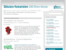 Tablet Screenshot of gbs-rhein-neckar.de